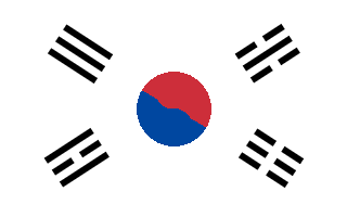 South Korea flag